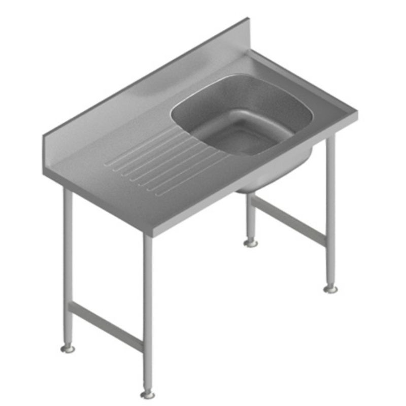 Picture of S1 Right Hand Stainless Steel Catering Sink 1200mm