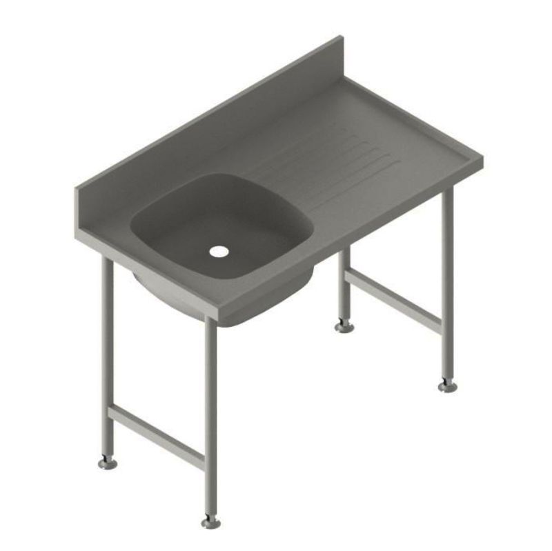 Picture of S1 Left Hand Stainless Steel Catering Sink 1200mm